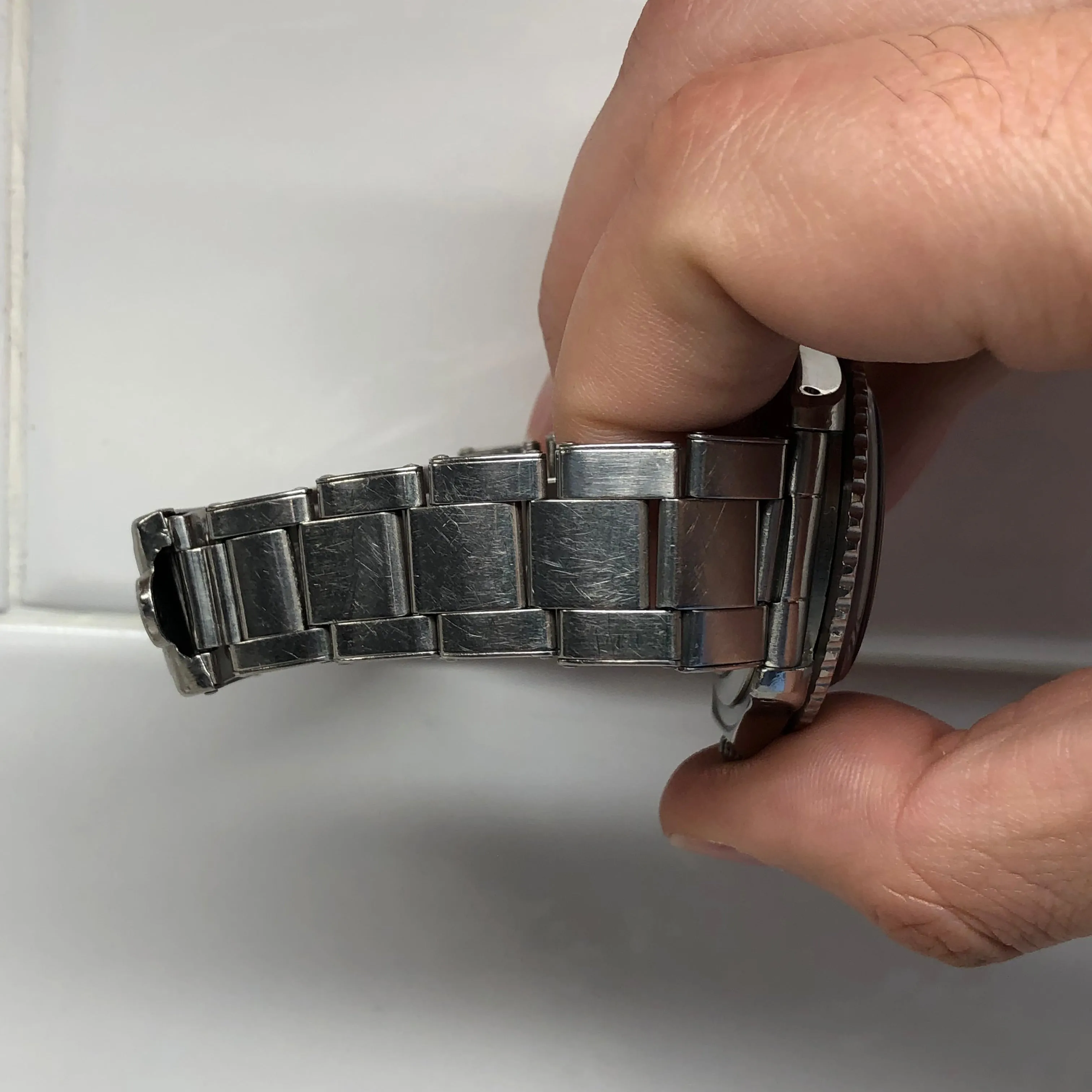 1960 Rolex GMT MASTER 1675 Gilt Chapter Ring Dial PCG Pepsi Automatic Wristwatch
