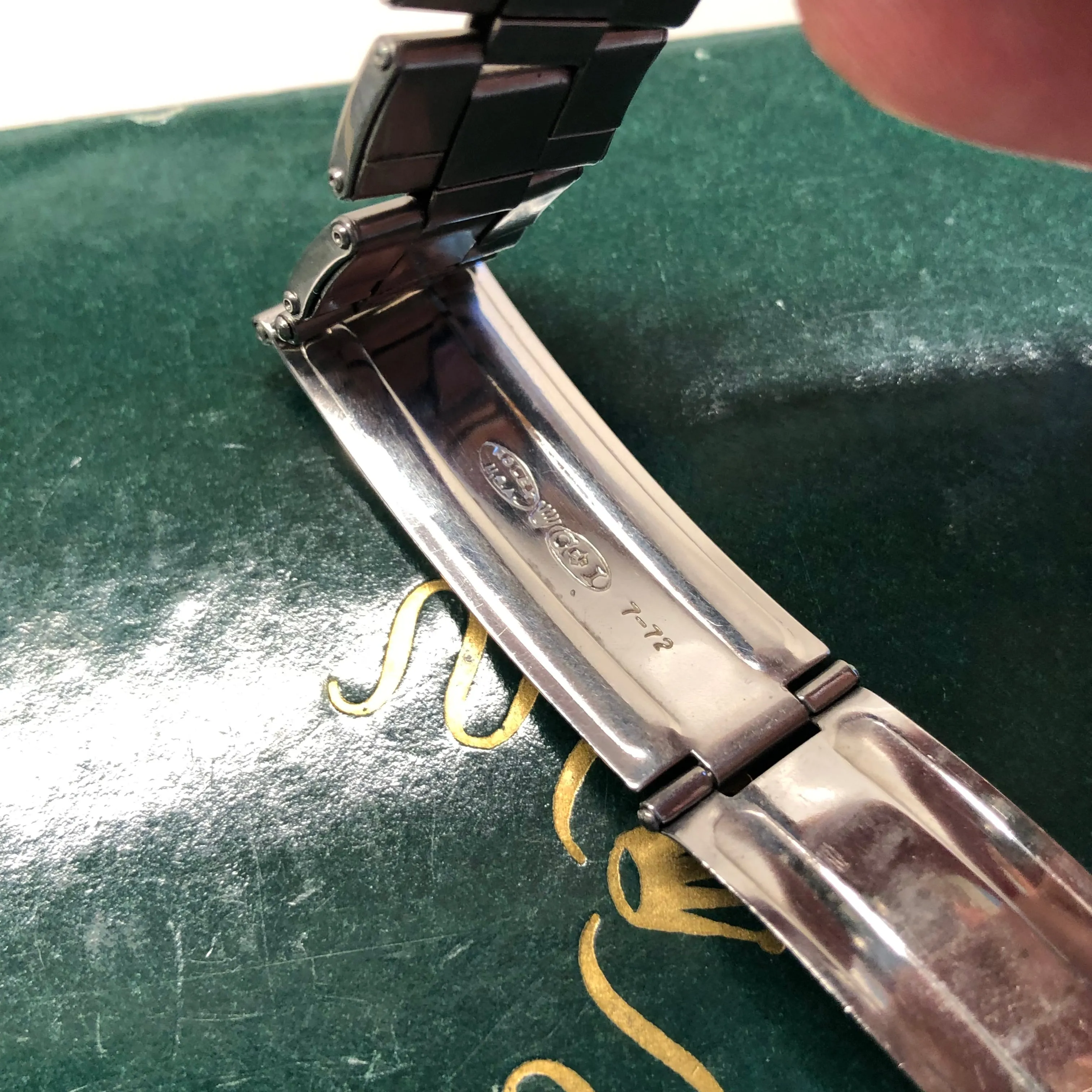 1971 Rolex GMT MASTER 1675 Mk 2 Pepsi Matte Dial Stainless Steel Automatic Wristwatch