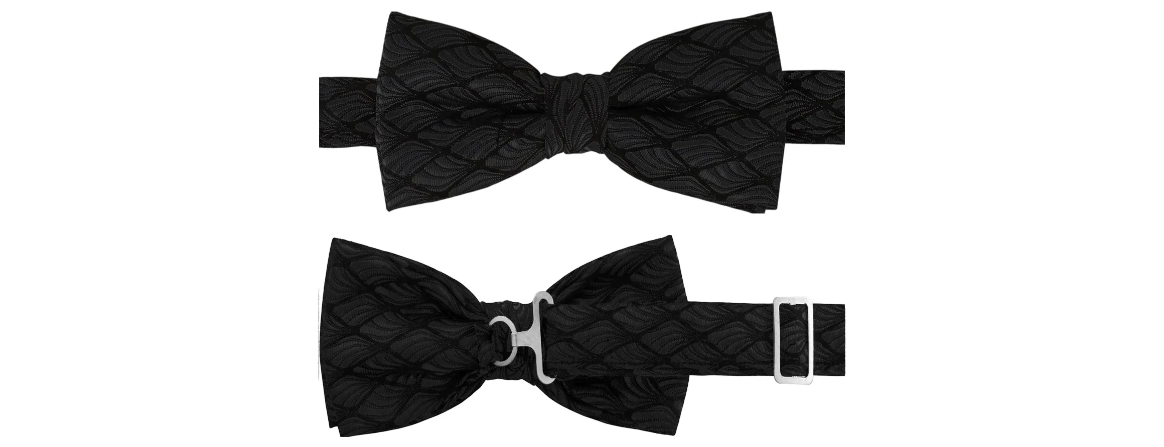 2″ Adjustable-Band, Fancy Print Bowtie