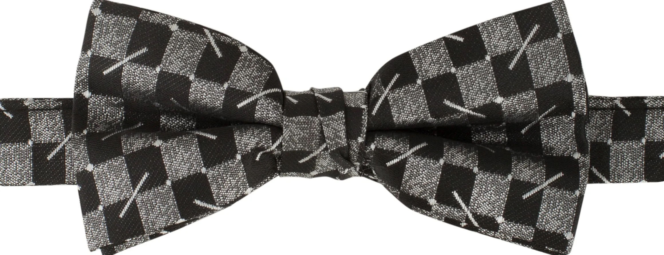 2″ Adjustable-Band, Fancy Print Bowtie