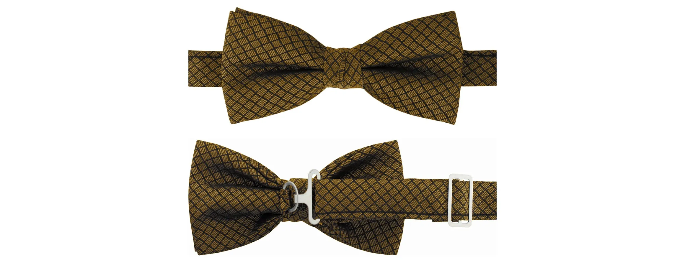 2″ Adjustable-Band, Fancy Print Bowtie