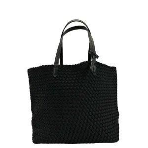 Ah-Dorned Lydia Woven Neoprene Tote Handbag