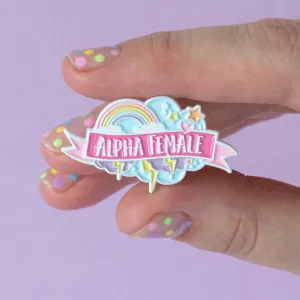 Alpha Female Enamel Pin