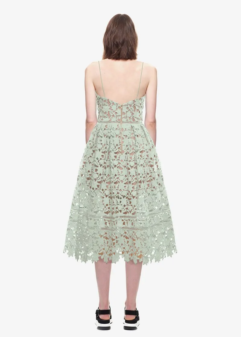 Amelia Lace Midi Dress
