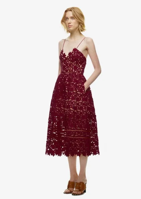 Amelia Lace Midi Dress