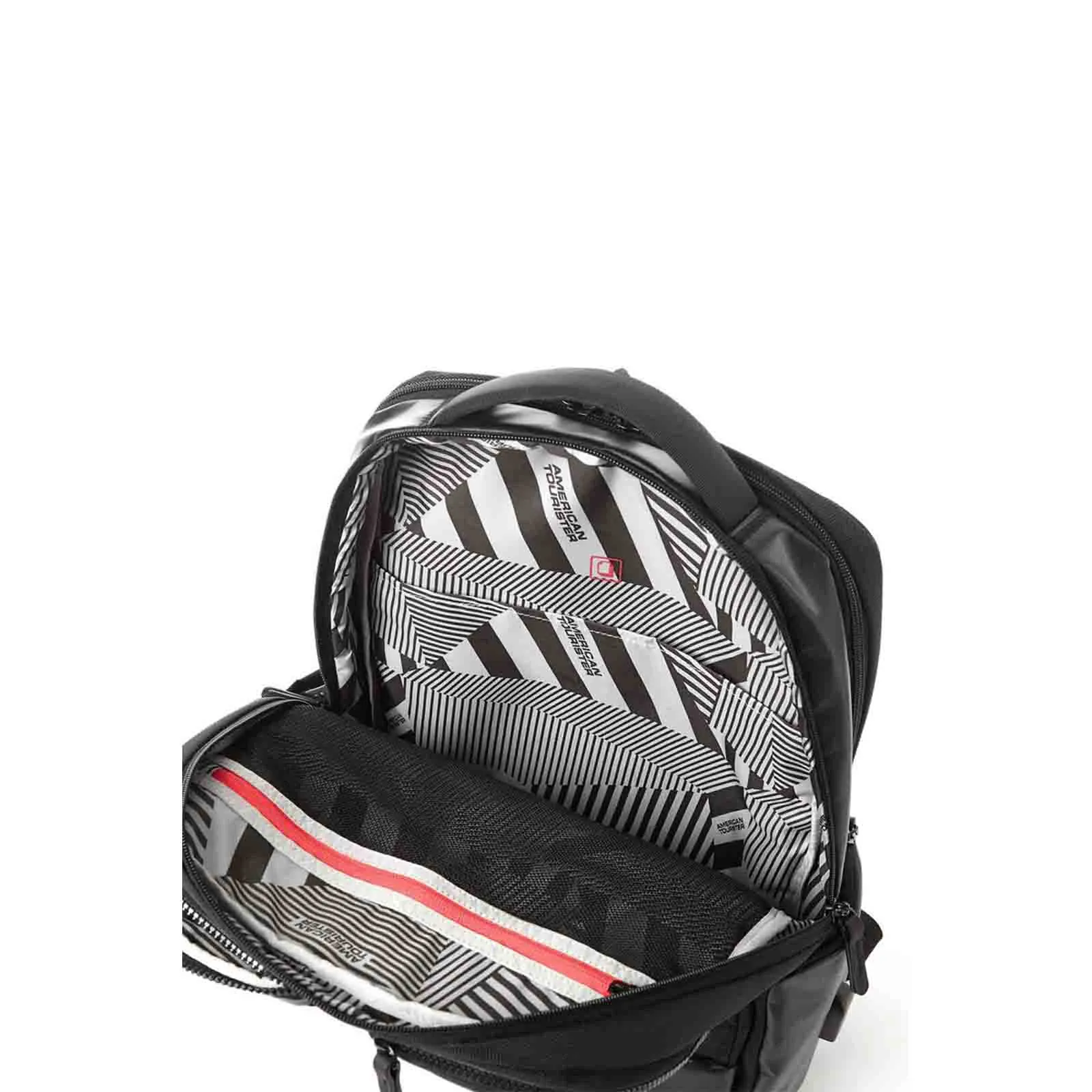 American Tourister Zork 15.6 Inch Laptop Backpack Black