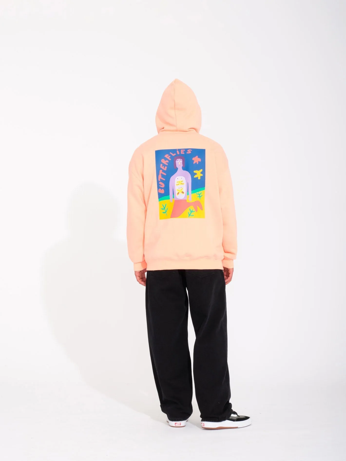 Arthur Longo 2 Hoodie - SALMON