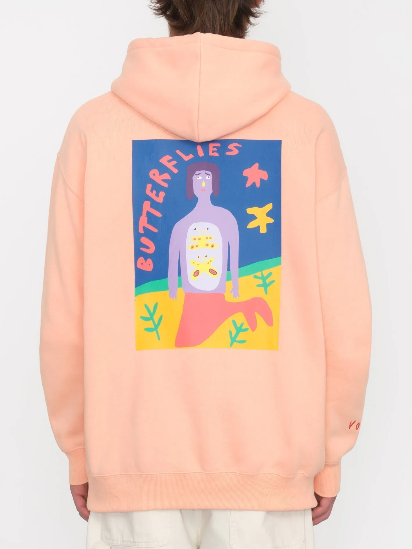Arthur Longo 2 Hoodie - SALMON