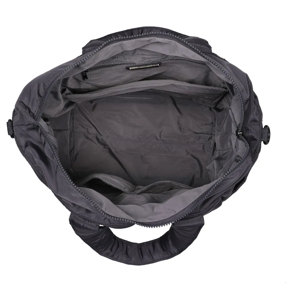 August - Quilted Nylon Tote