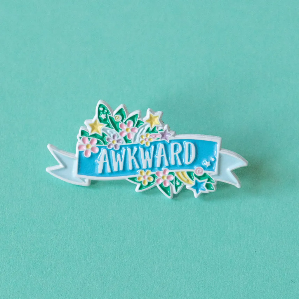Awkward Enamel Pin
