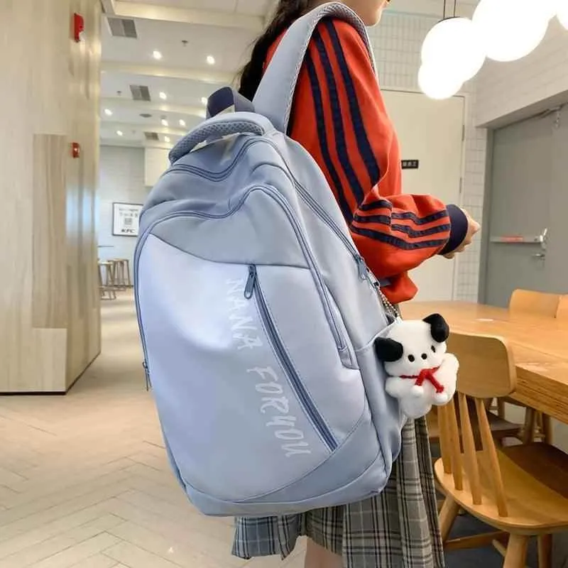 B3134 Cool Backpack - Large Capacity Cute Schoolbag