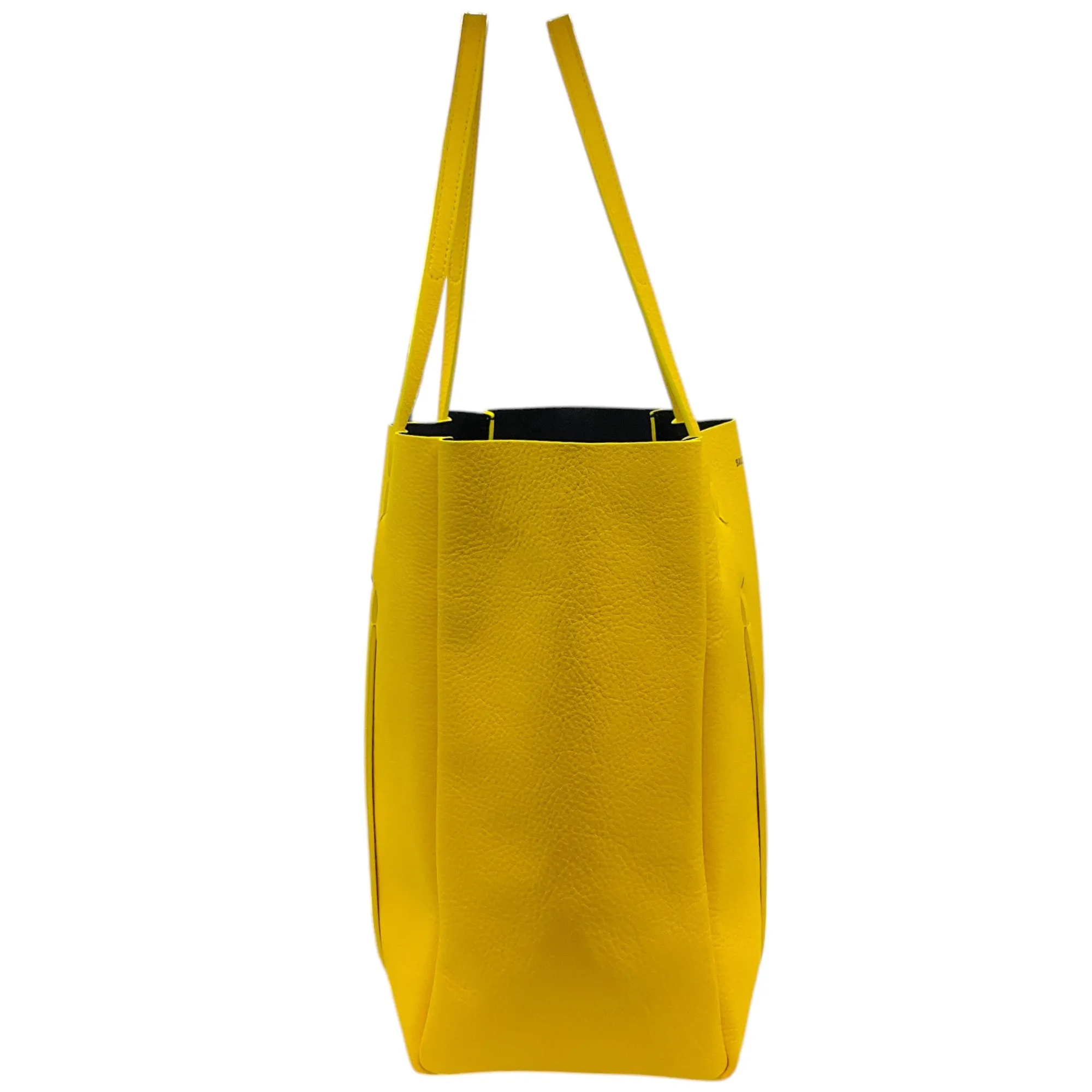 Balenciaga Yellow Jaune Soleil Leather Tote