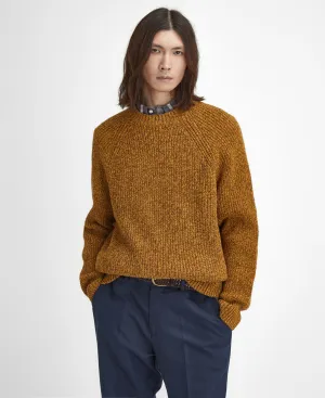 Barbour Mens Griffiths relaxed crew - Copper or olive