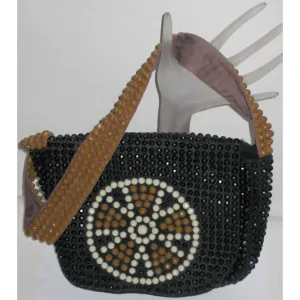 Beaded Shoulder Purse By Roger Van S.