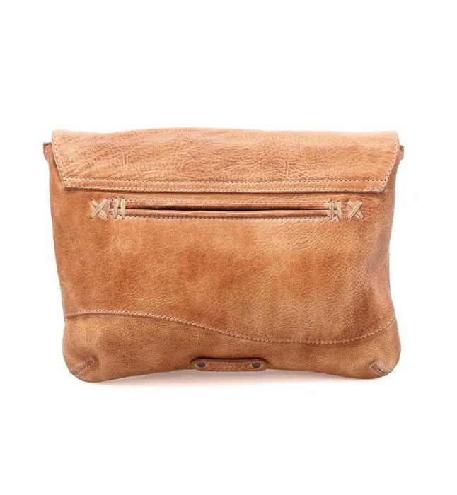 BedStu Cleo Handbag-Tan Rustic