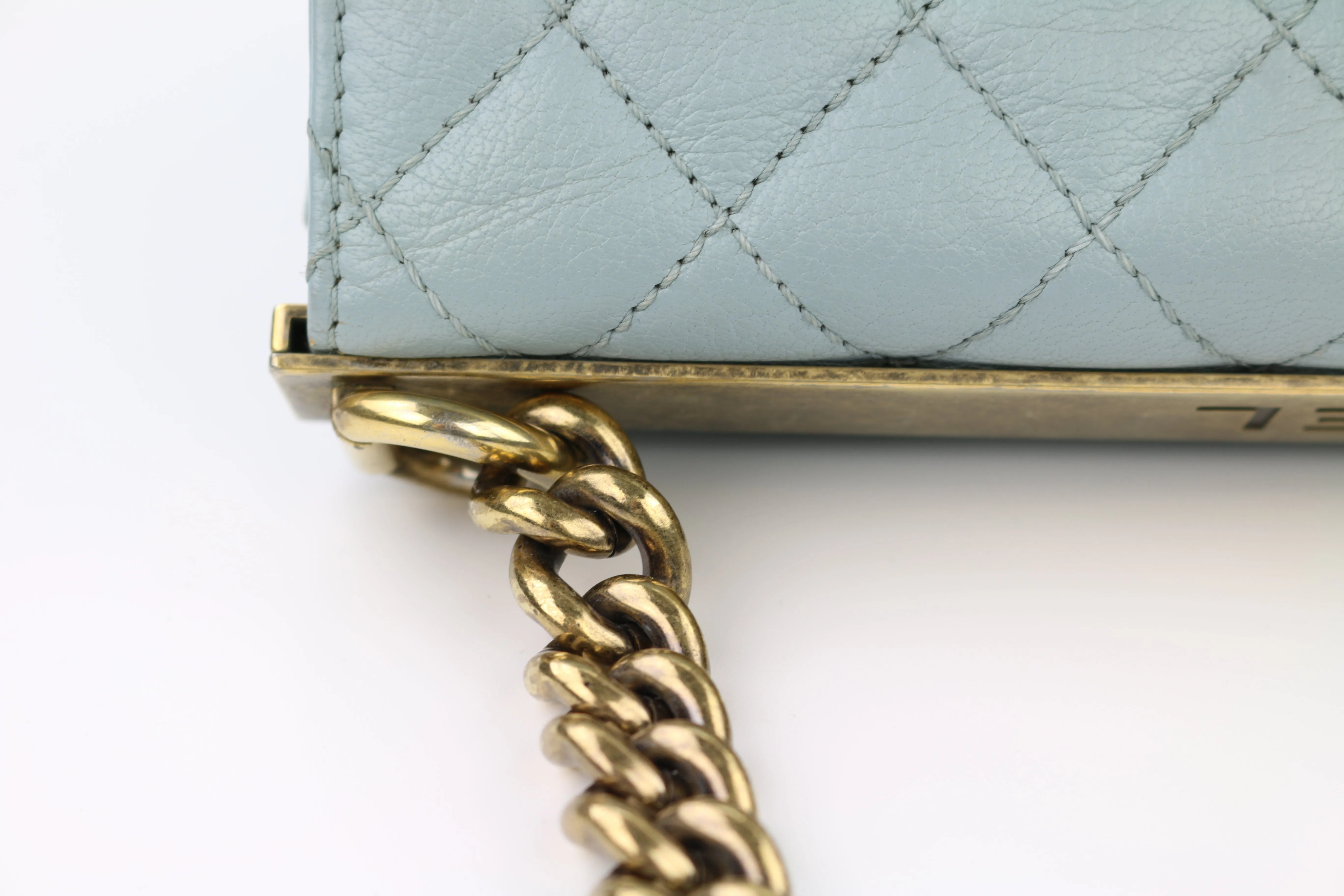 Blue Trendy Reissue Mademoiselle Flap