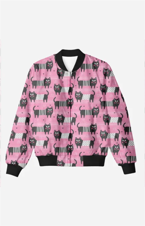 Bomber Jacket (Men) - Rosie Posie Kitty