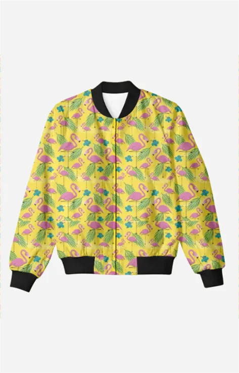 Bomber Jacket (Men) - Tropical Tango