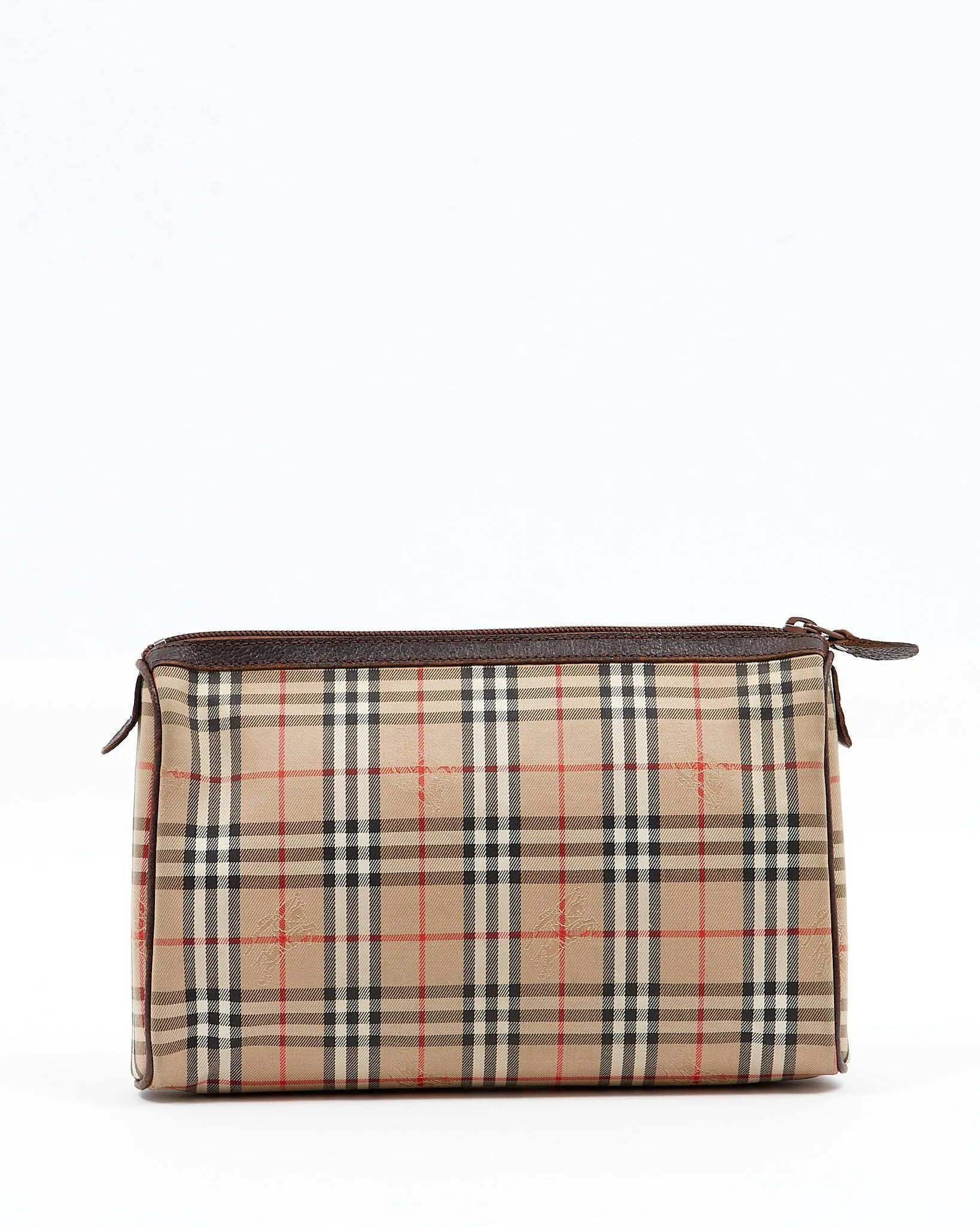 Burberry Haymarket Check Canvas Clutch/Pochette Bag