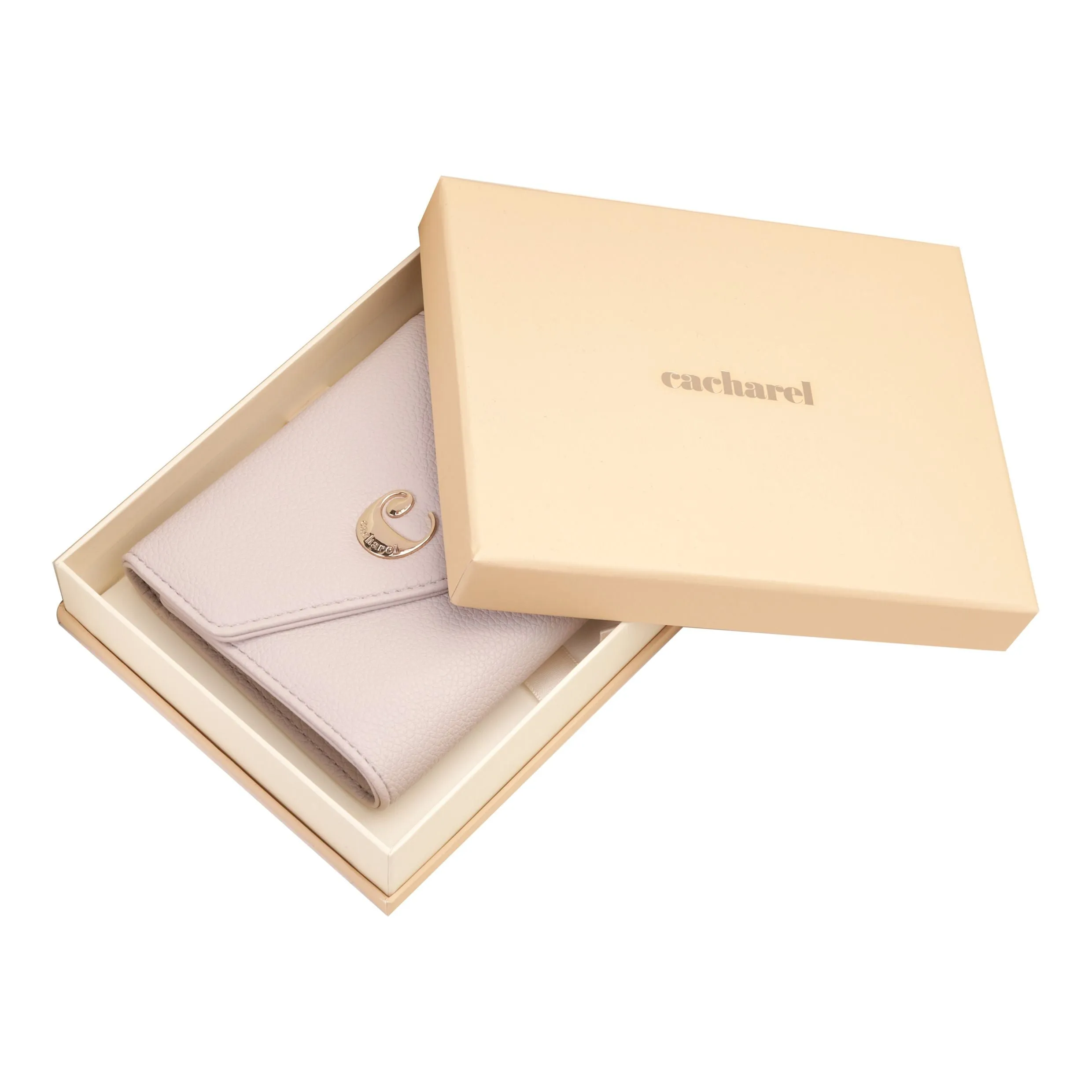 Cacharel CEL219K-Lady wallet Alma Light Grey