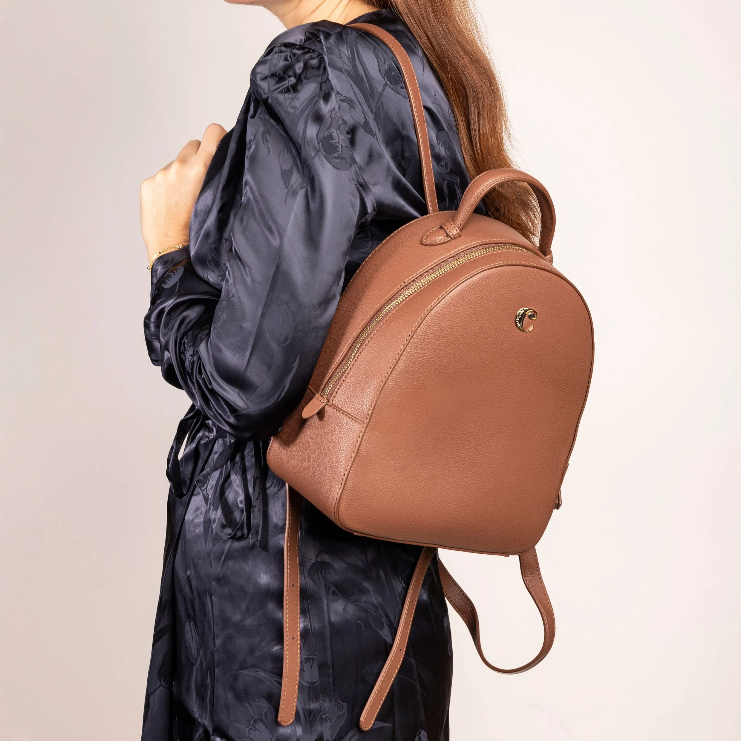 Cacharel CTP219Z-Backpack Alma Camel