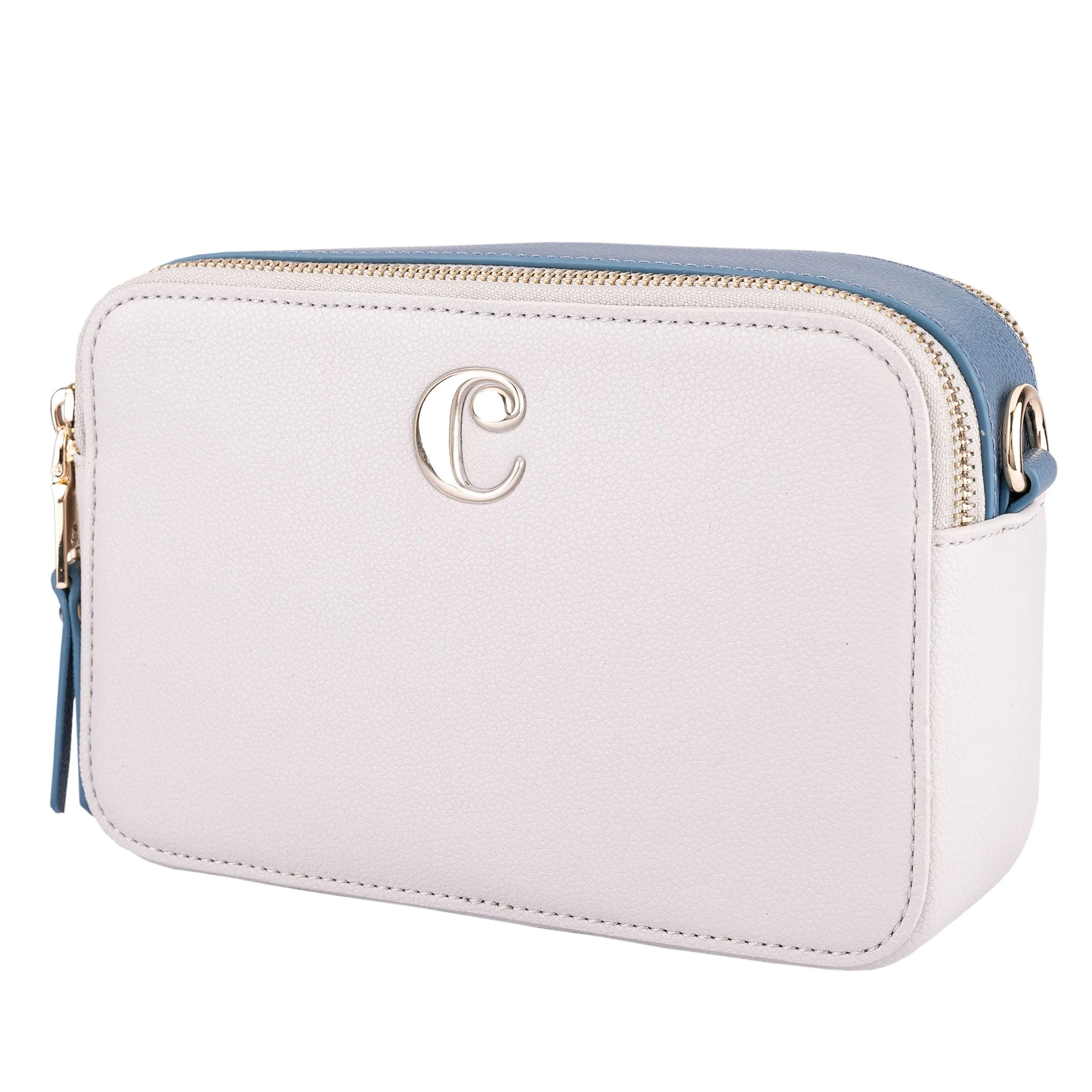 Cacharel CTW036K-Camera bag Garance Light Grey