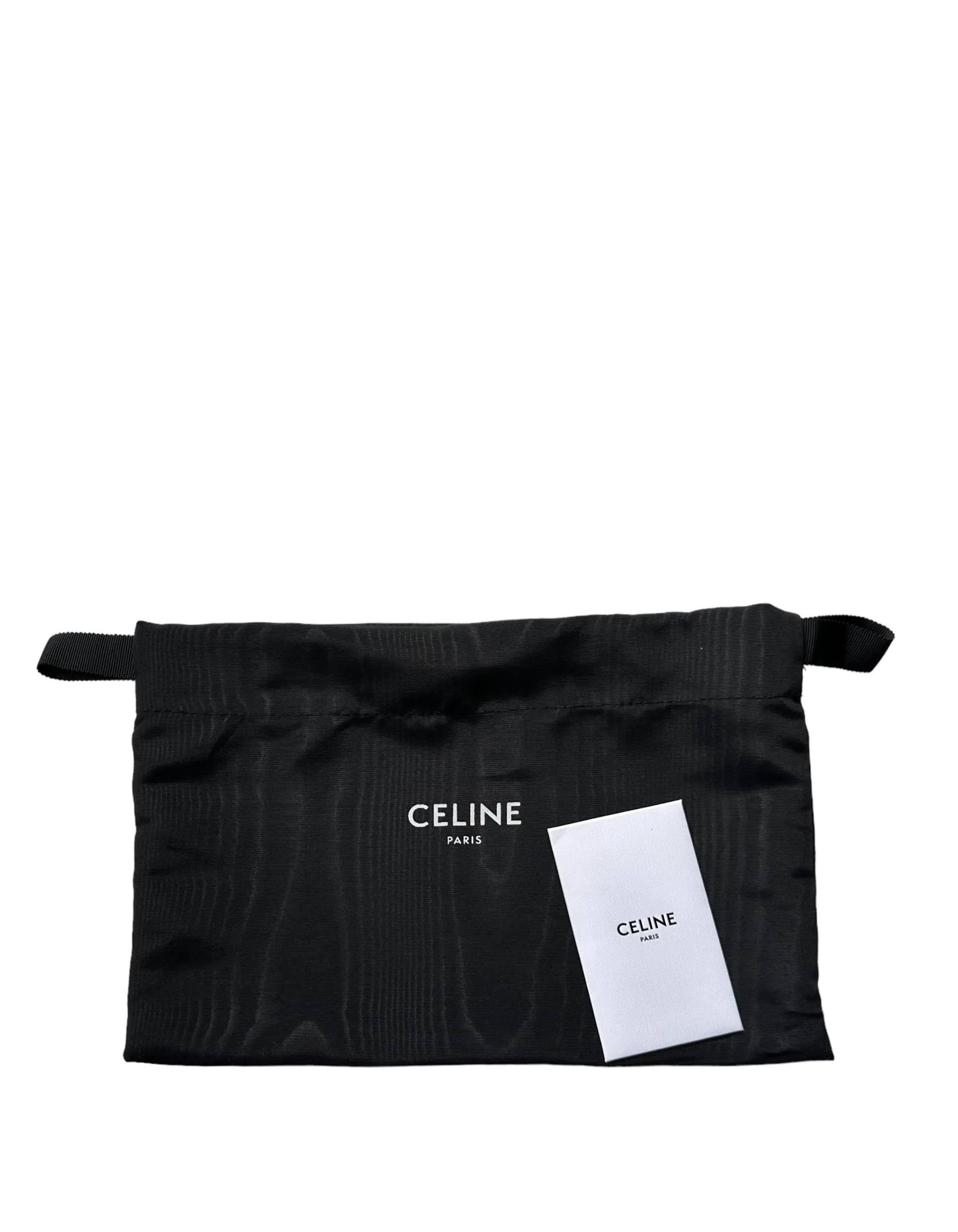 Celine Fuchsia Pink Shiny Calfskin Triomphe Shoulder Bag