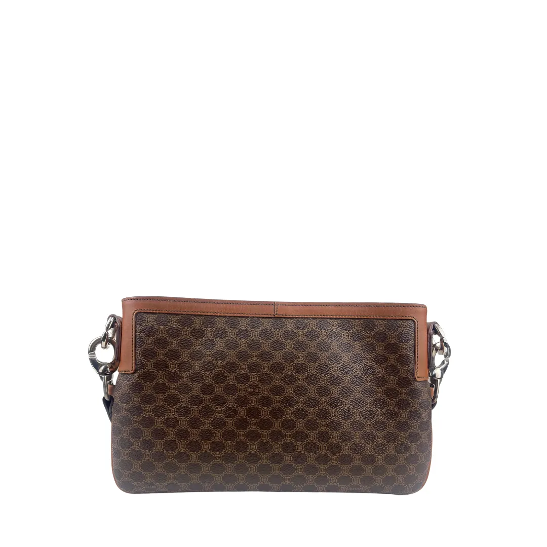 Celine Vintage Ava Zipper Shoulder Bag