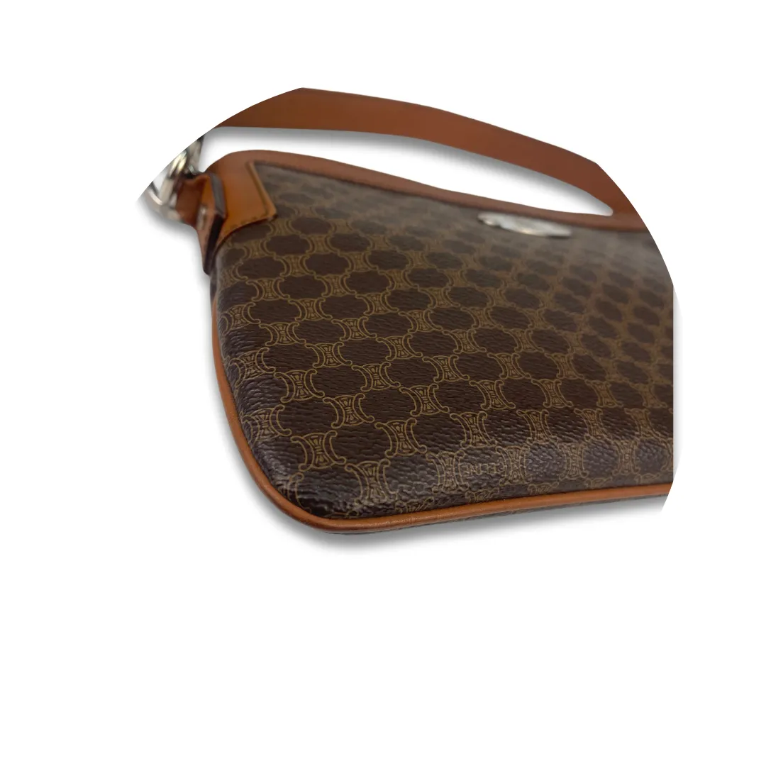 Celine Vintage Ava Zipper Shoulder Bag