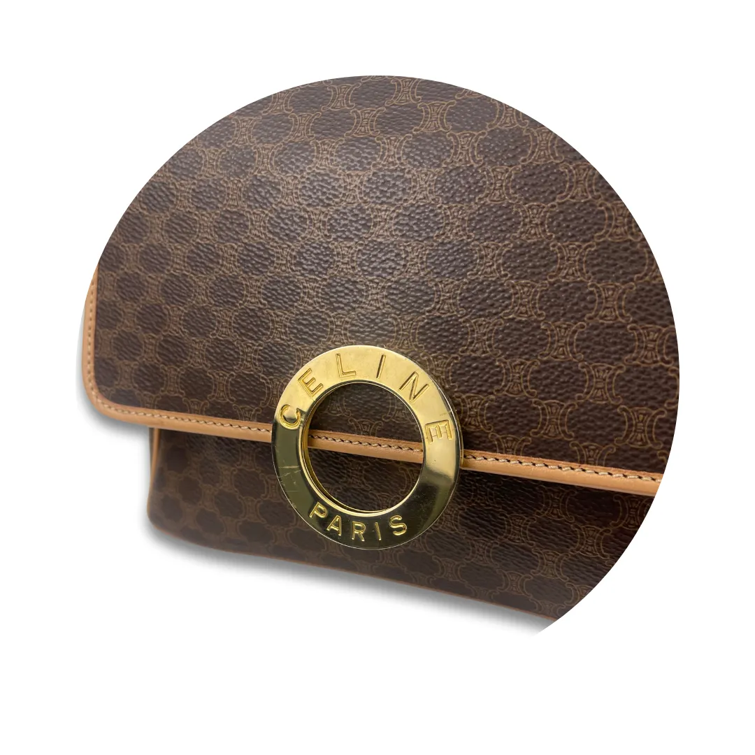 Celine Vintage Ring Flap Crossbody