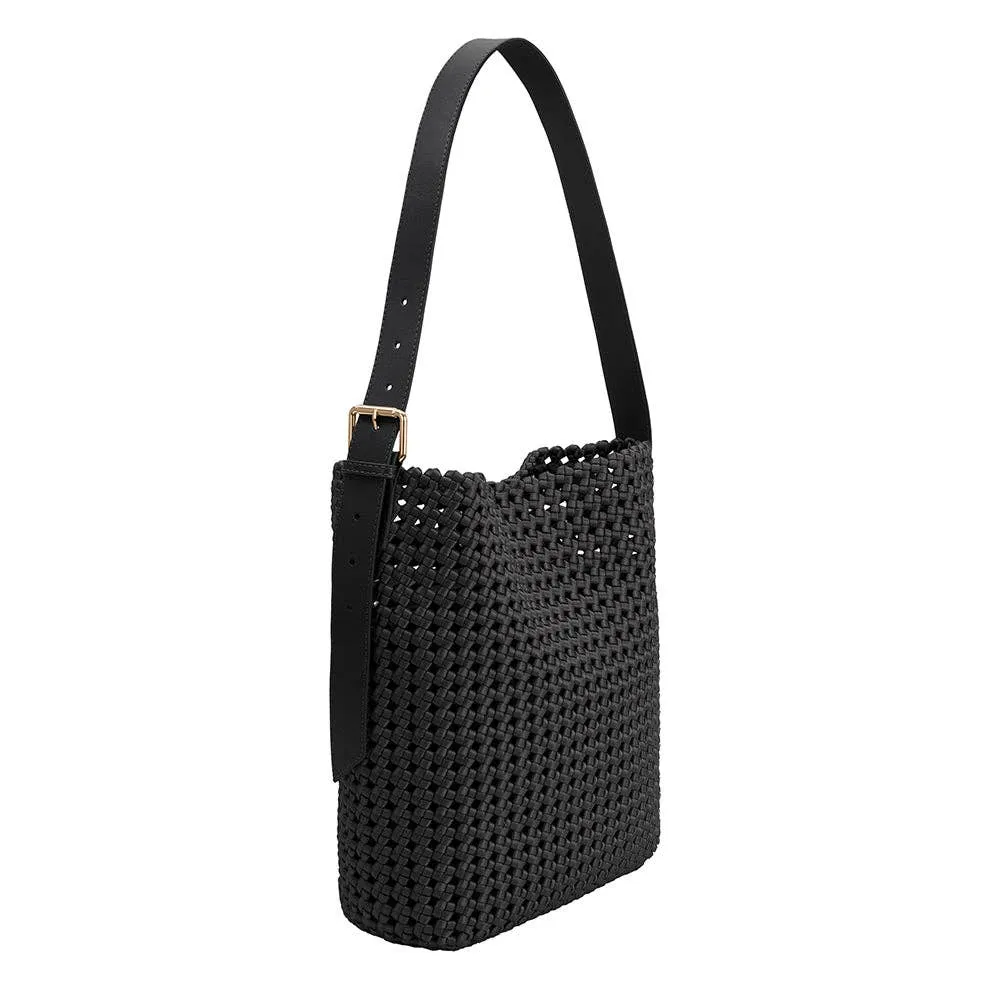 Celine Woven Nylon Shoulder Bag