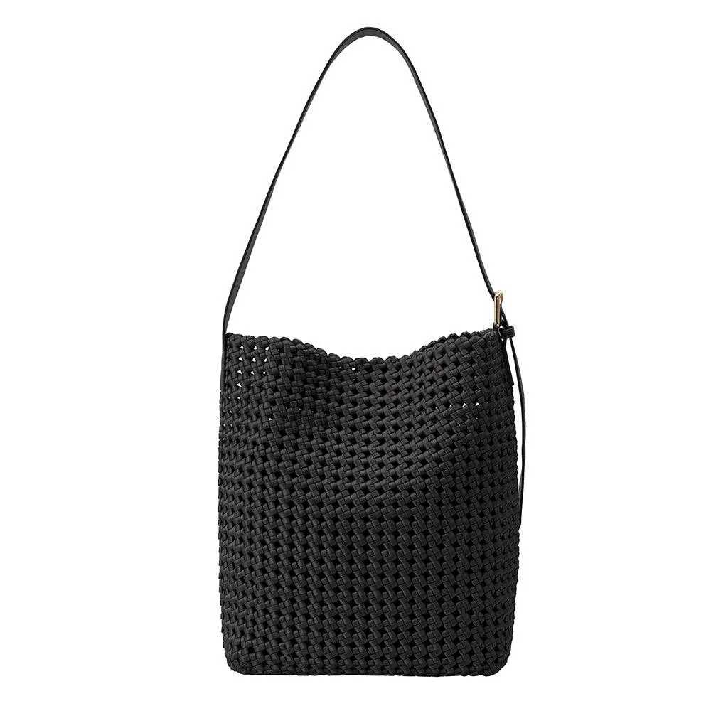 Celine Woven Nylon Shoulder Bag