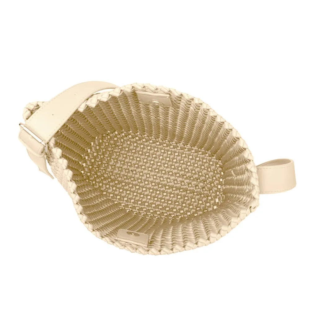 Celine Woven Nylon Shoulder Bag