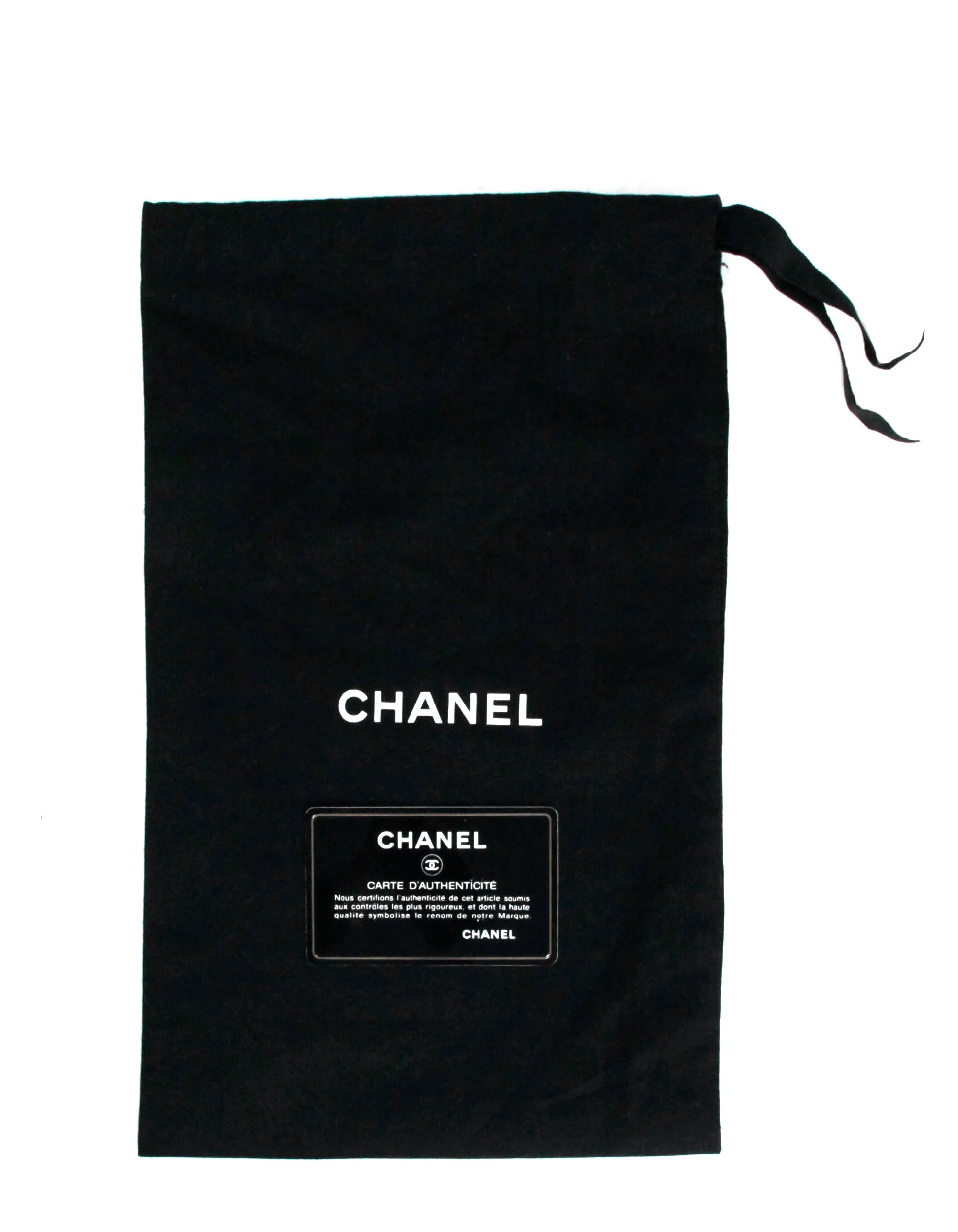 Chanel Black Washed Lambskin Quilted Mini Chain Around Flap Bag