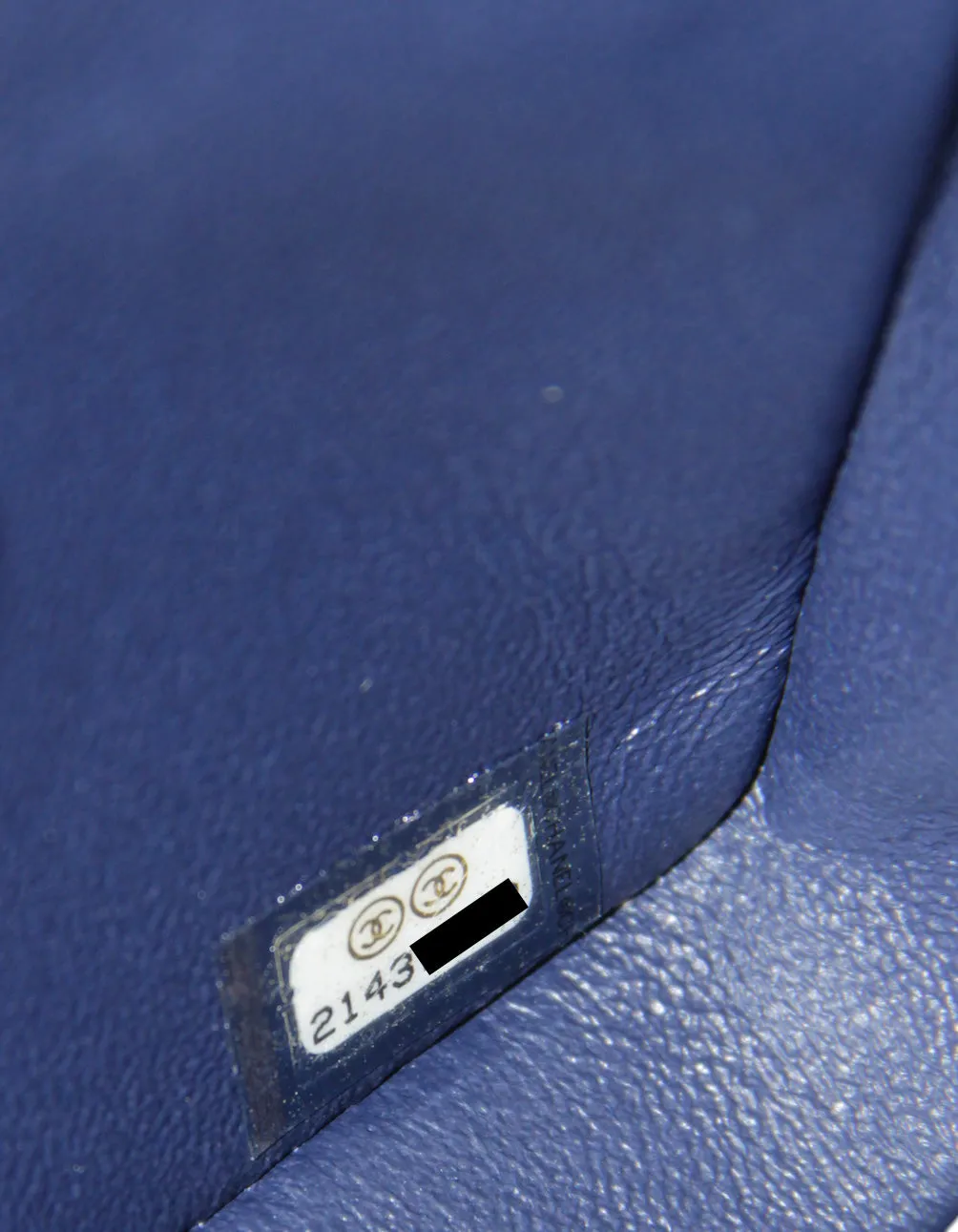 Chanel Dark Navy Caviar Rectangular Mini Flap