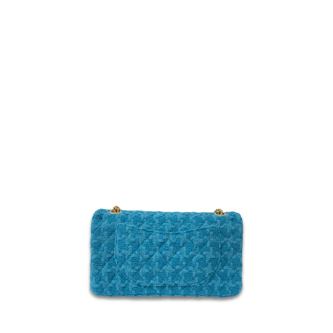 Chanel Houndstooth Tweed 2.55 Reissue Double Flap
