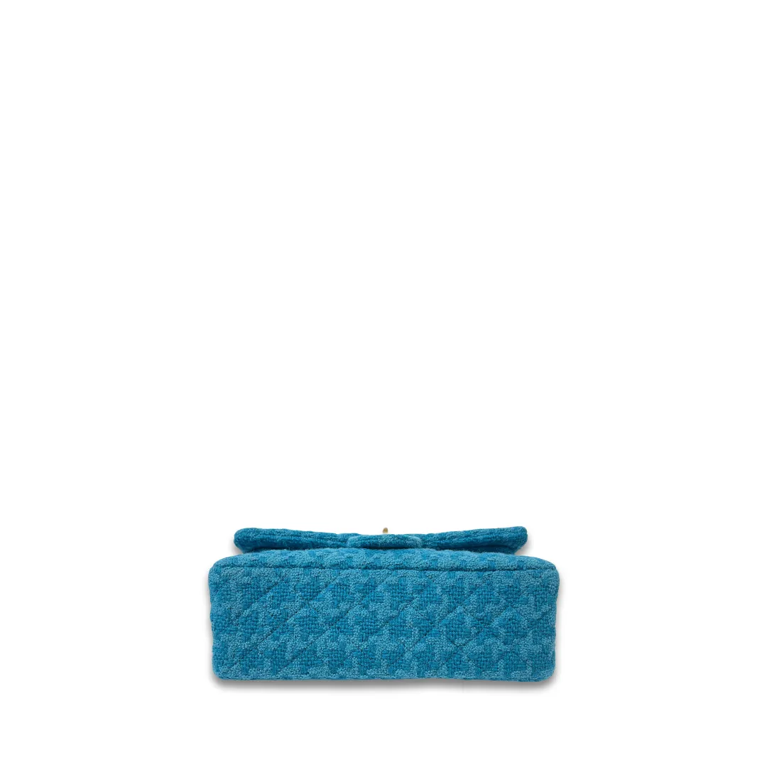 Chanel Houndstooth Tweed 2.55 Reissue Double Flap