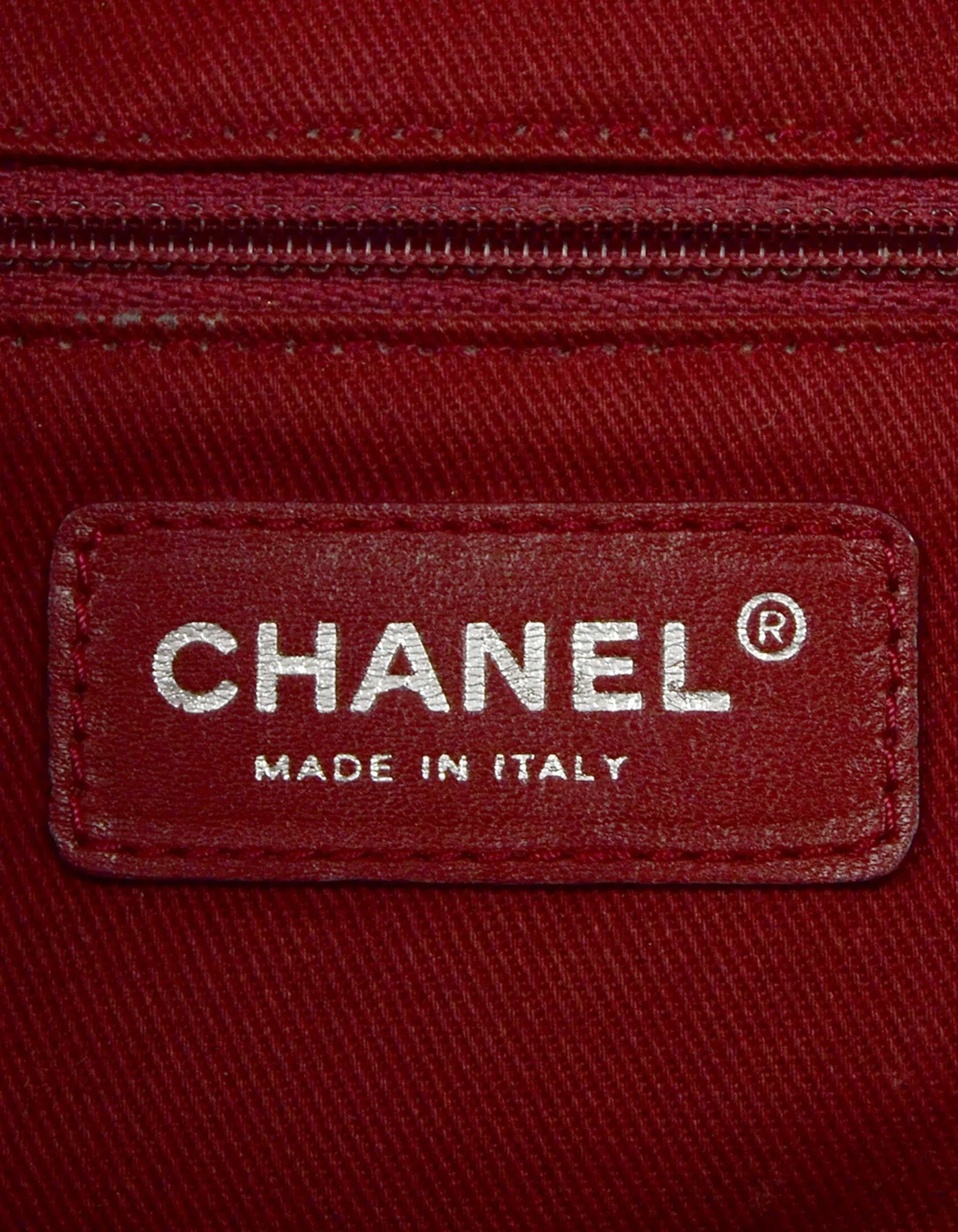 Chanel Leather Black Calfskin Leather CC Cambon Tote Bag