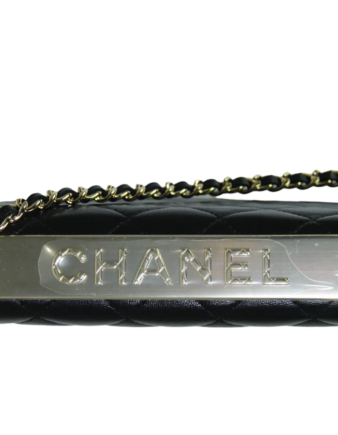 Chanel NEW 2023 Black Quilted Trendy CC WOC