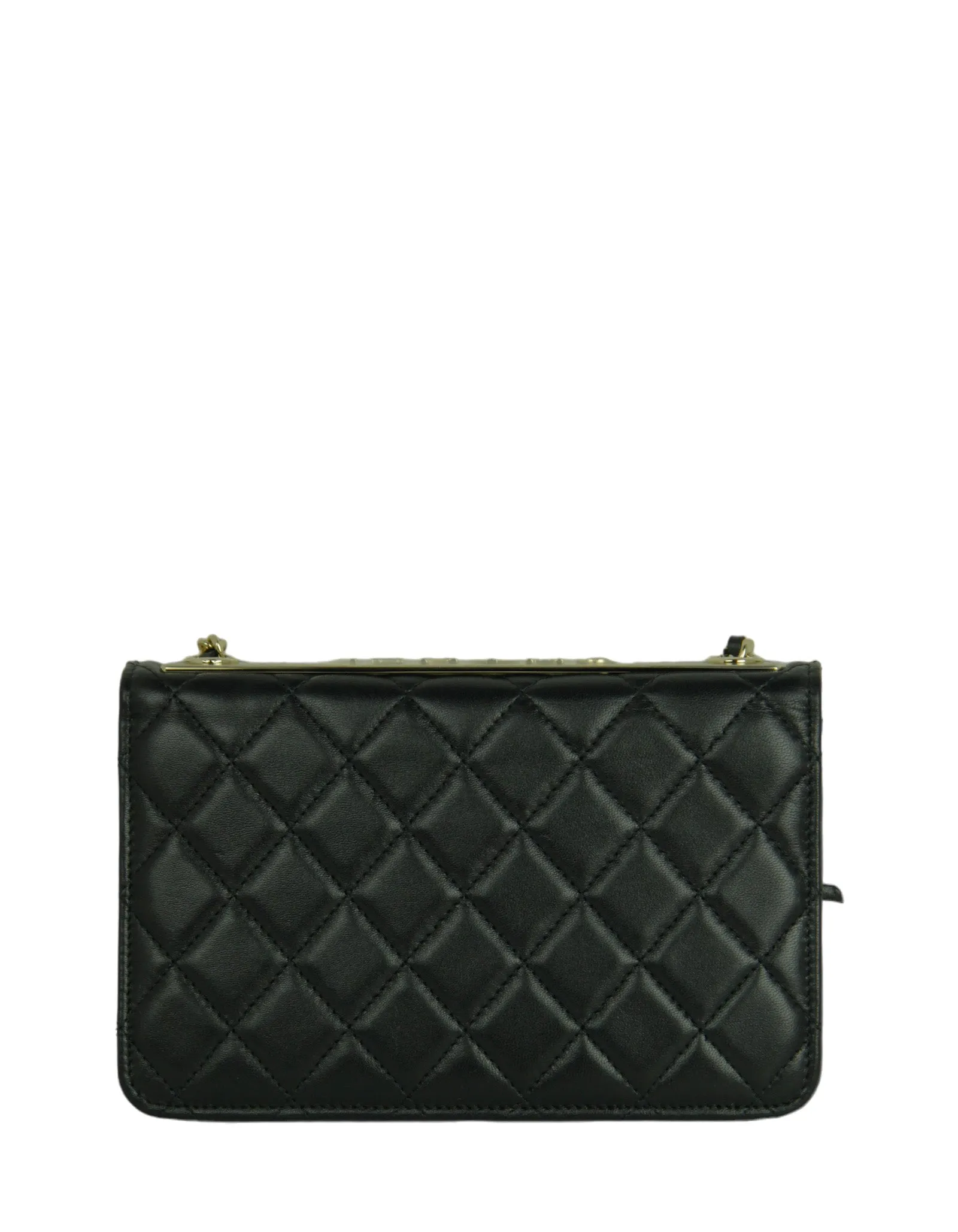 Chanel NEW 2023 Black Quilted Trendy CC WOC