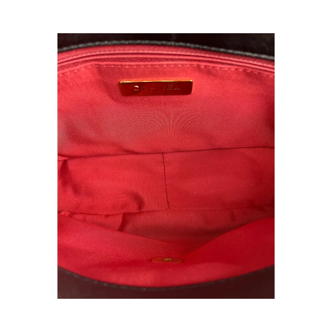Chanel Shiny Lambskin Large Chanel 19 Flap Bag