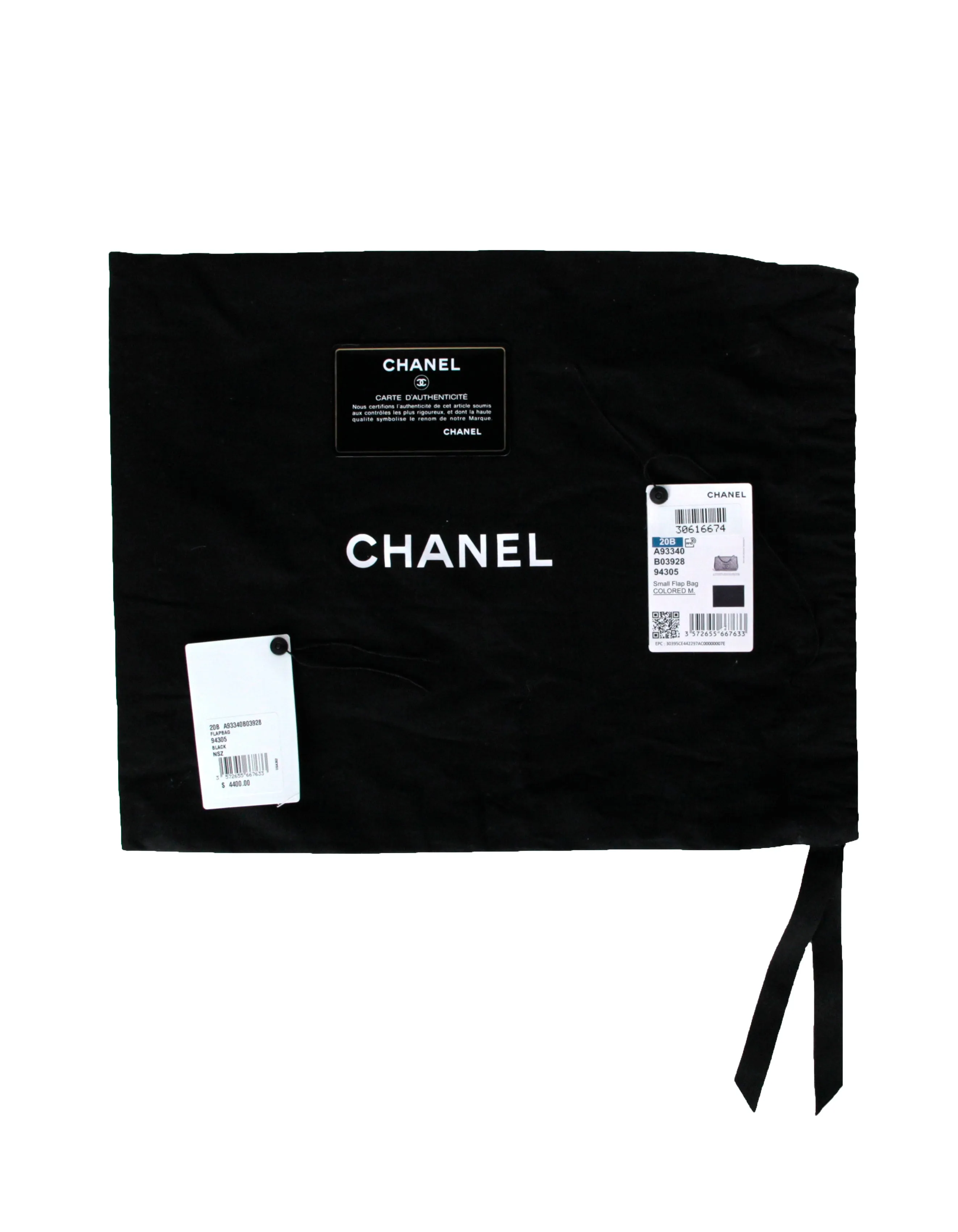 Chanel SO BLACK CC Small Filigree Flap Crossbody Bag