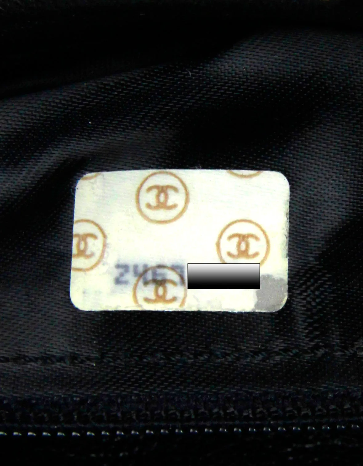 Chanel Vintage Black Lambskin Leather Diamond Quilted Camera Bag