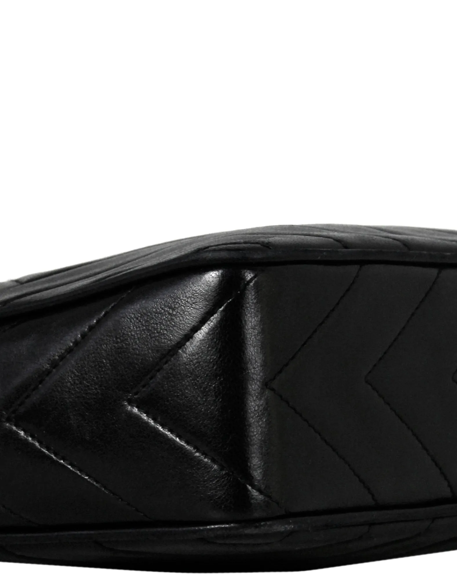 Chanel Vintage Black Lambskin Leather Diamond Quilted Camera Bag