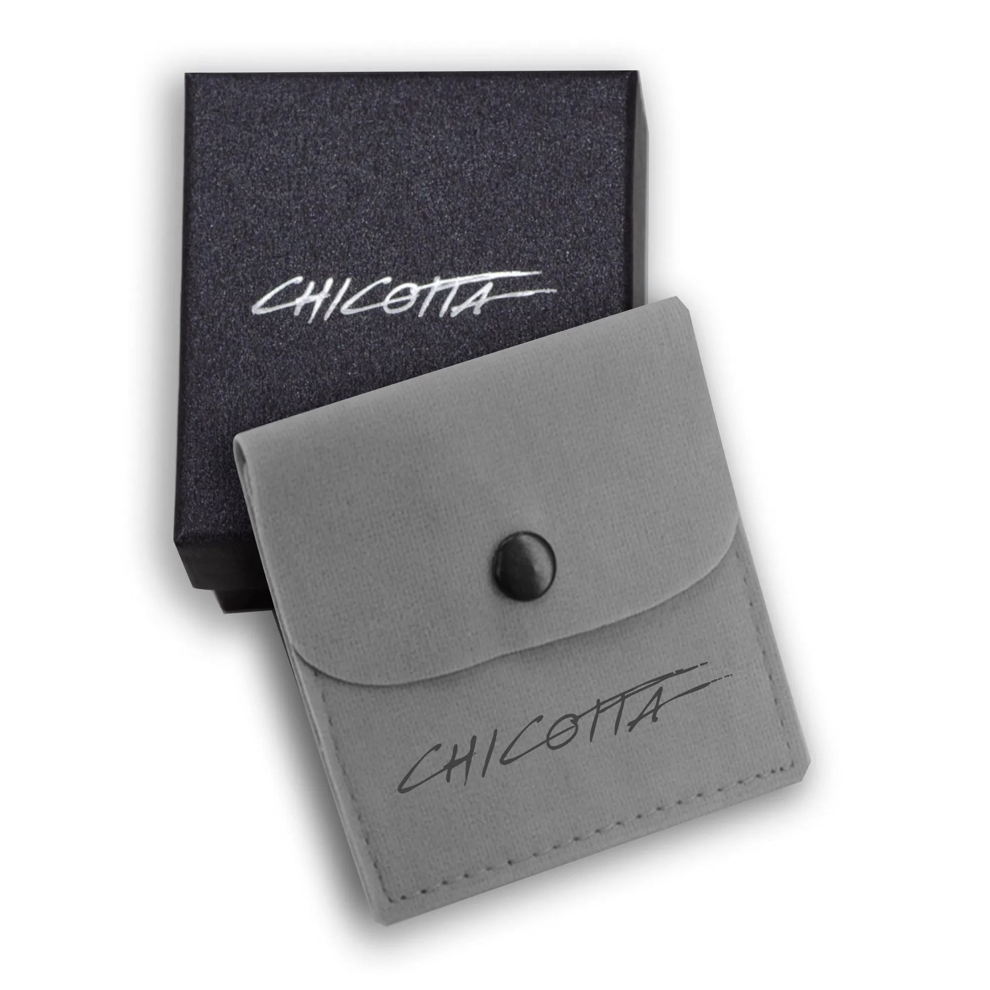 Chicotta Men's Handcrafted Sterling Silver One-Size Cuff Bracelet with Copper Strip