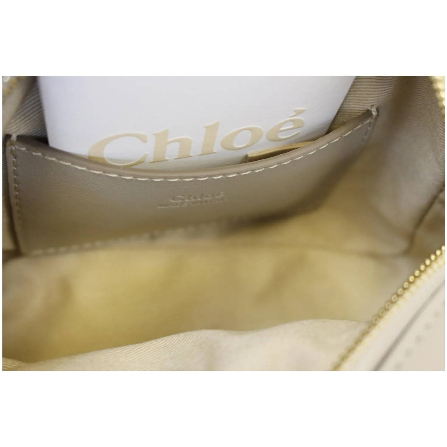CHLOE Embroidered Little Horses Leather Belt Bum Bag Pastel Grey - Last Call