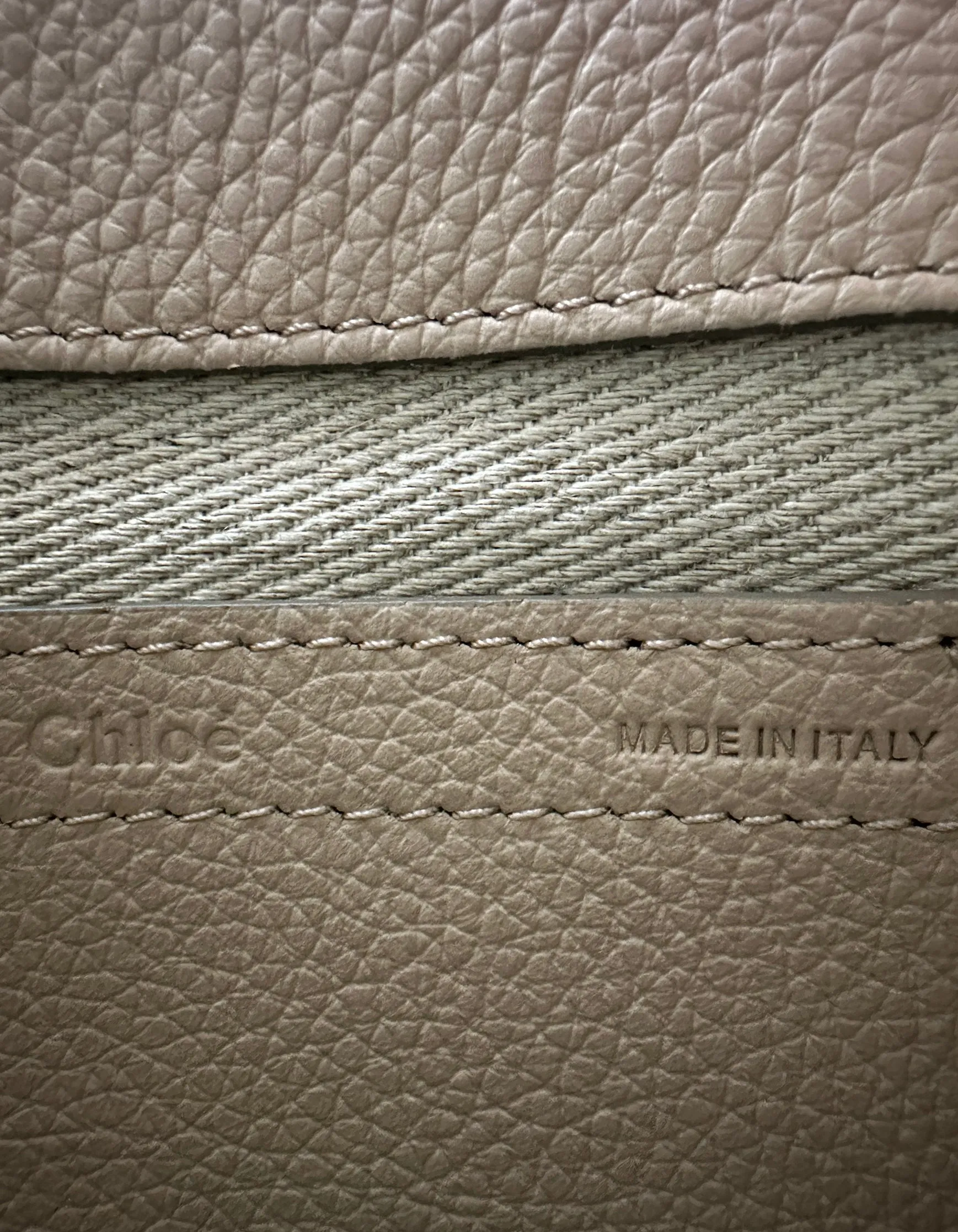 Chloe Nomad Beige Leather Small Marcie Saddle Crossbody Bag