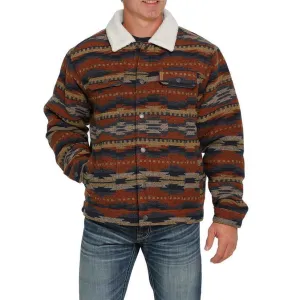 Cinch Multicolor Printed Men's Trucker Sherpa Lined Jacket