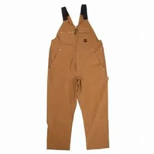 CL763716-XL Tough Duck Bib Overall w/Zip Unlined