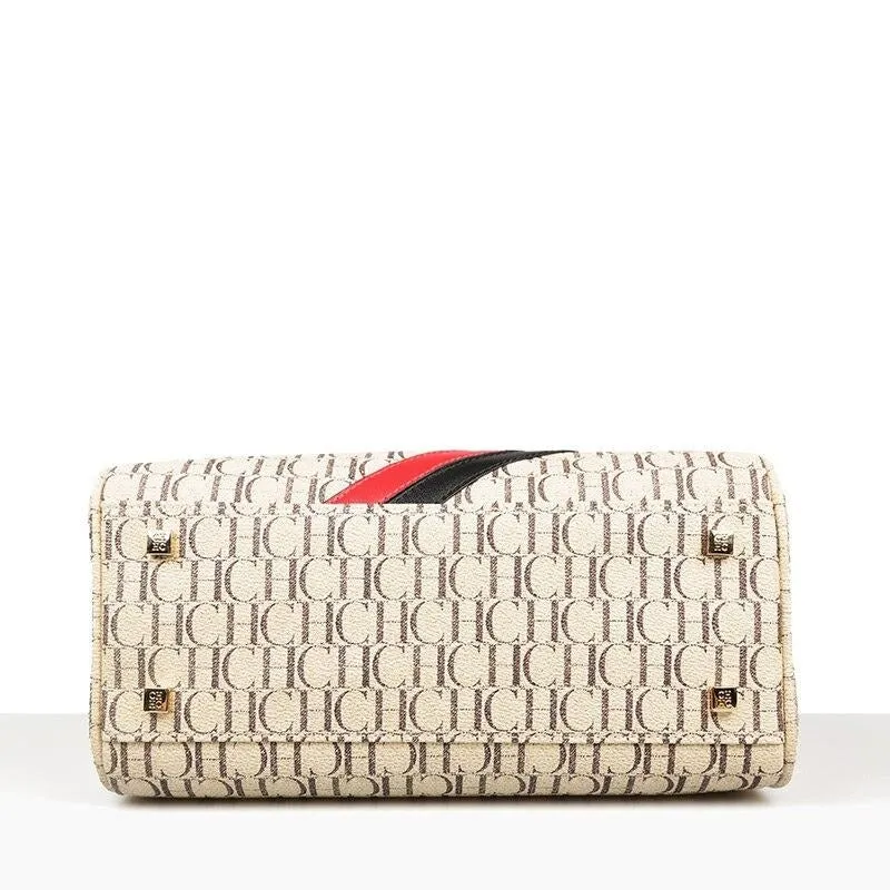 Classic Women  Large Capacity Boston Handbags